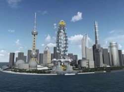  Новый символ Шанхая – небоскреб Power Long