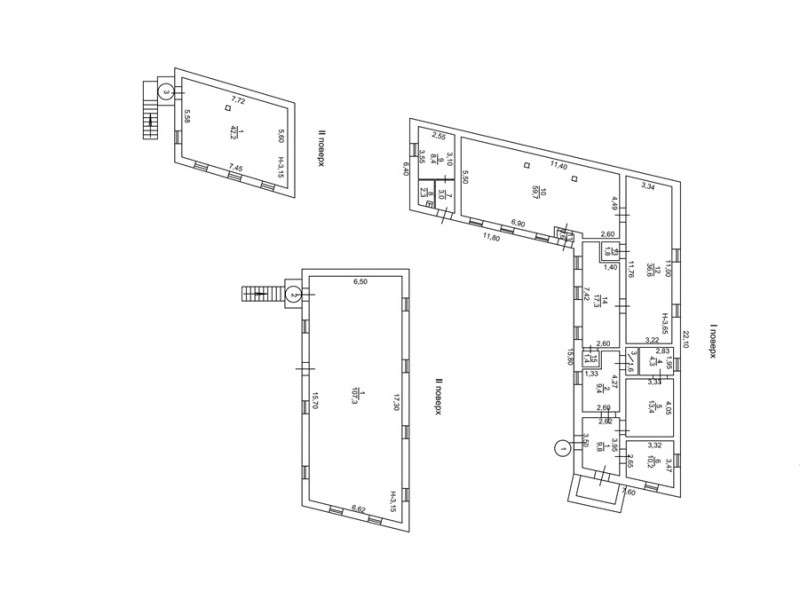 Здания Южная