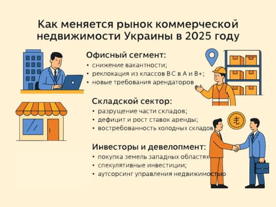 Тренды коммерческой недвижимости Украины