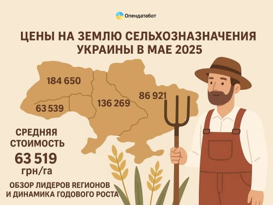 цены на сельхозземлю